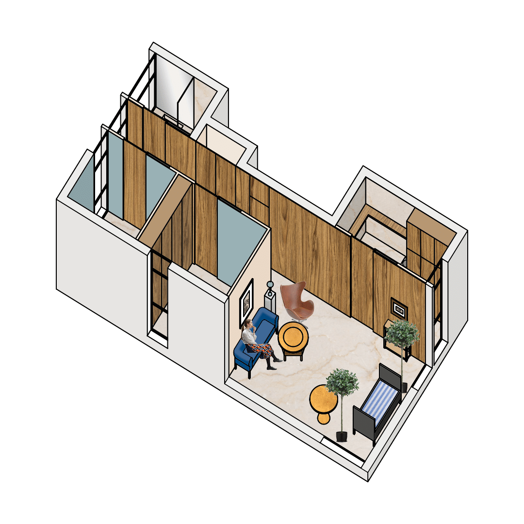 Pepe Revenga Estudio Petit Palace Perspectiva 1